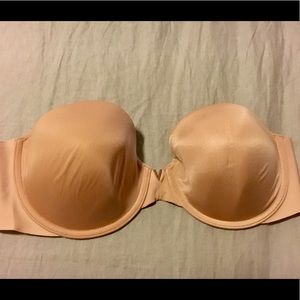 Strapless bra